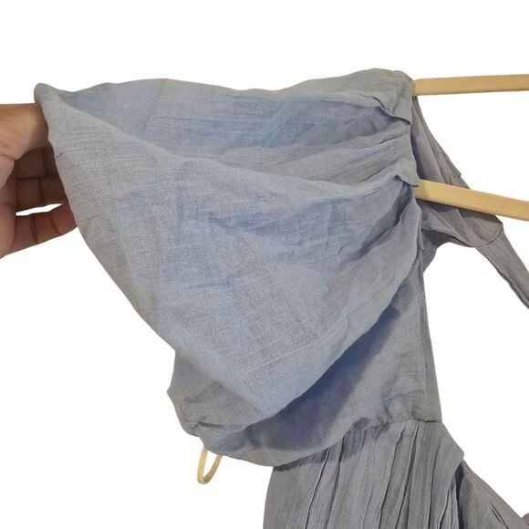 Free People Marina Mini Dress in Blue Bell Size Xl - Picture 5 of 9